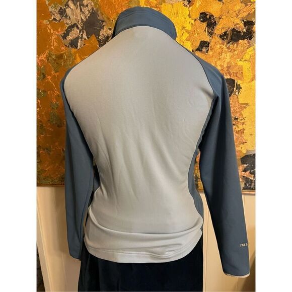 The North Face Womens Flight Series Large Jacket Blue Zip Front TKA Stretch - Picture 7 of 11